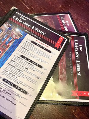 Menus & seasonal specials   at The Chicago Diner - Lakeview in Chicago