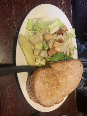 Straight Up Veggie Sandwich  at The Chicago Diner - Lakeview in Chicago