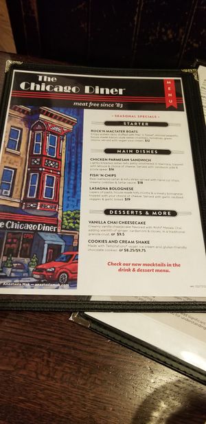  at The Chicago Diner - Lakeview in Chicago