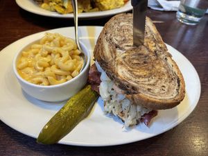 Reuben  at The Chicago Diner - Lakeview in Chicago