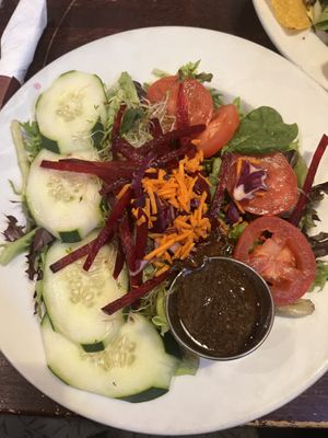 garden saladd  at The Chicago Diner - Lakeview in Chicago