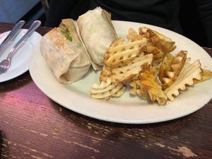 Caesar wrap  at The Chicago Diner - Lakeview in Chicago