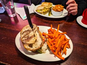 Meal at The Chicago Diner - Lakeview at The Chicago Diner - Lakeview in Chicago