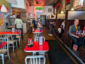 Inside of The Chicago Diner - Lakeview at The Chicago Diner - Lakeview in Chicago