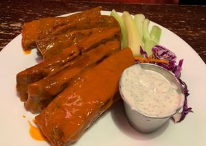 Seitan buffalo wings   at The Chicago Diner - Lakeview in Chicago