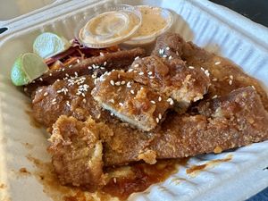 Thai wings   at The Chicago Diner - Lakeview in Chicago