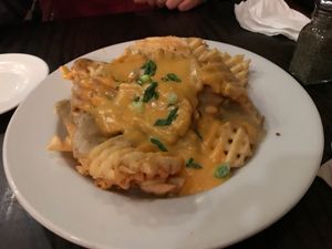 Vegan poutine!  at The Chicago Diner - Lakeview in Chicago