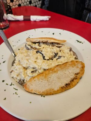 Risotto at The Chicago Diner - Lakeview in Chicago