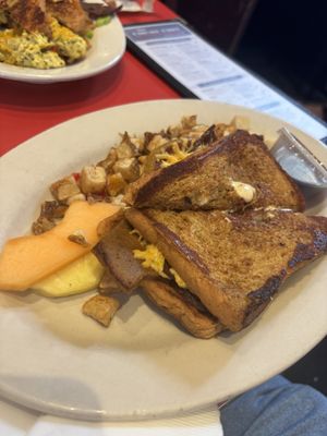 monte cristo  at The Chicago Diner - Lakeview in Chicago