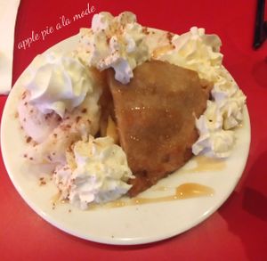 sweet and savory after dinner.   at The Chicago Diner - Lakeview in Chicago