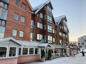 Outside (light) at Lotus in Tromsoe