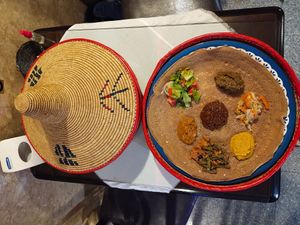 Traditional serving at Taye in Bangkok