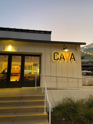 Exterior at CAVA in Del Mar