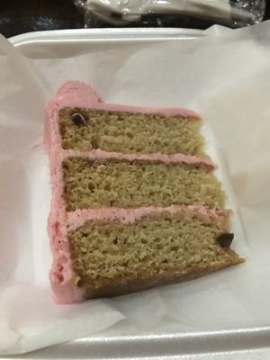 Strawberry cake - yuuuum at Life Bistro in Atlanta