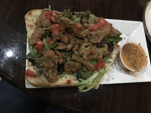 Oyster mushroom po boy - I was not impressed at Life Bistro in Atlanta