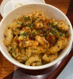 Creole Mac and cheese   at Life Bistro in Atlanta