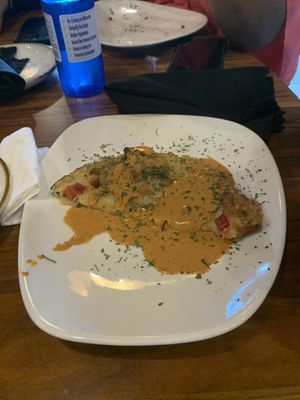 My husband had the chickpea omelette.  It was good but it didn’t move him.   It had an egg flavor    at Life Bistro in Atlanta