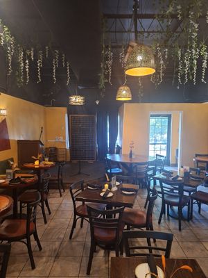 Nice atmosphere, though. at Life Bistro in Atlanta