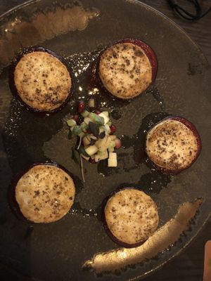 Yummy scallops!  Who would’ve ever thought   at Caesar's Palace - Gordon Ramsay Hell's Kitchen in Las Vegas