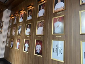 Winners Wall at Caesar's Palace - Gordon Ramsay Hell's Kitchen in Las Vegas