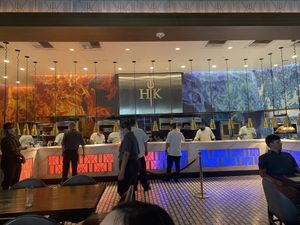 The kitchen at Caesar's Palace - Gordon Ramsay Hell's Kitchen in Las Vegas