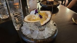 Coconut Three Ways (vegan) at Caesar's Palace - Gordon Ramsay Hell's Kitchen in Las Vegas