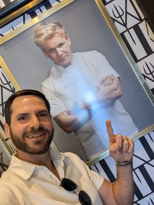 Gordon Ramsay at Caesar's Palace - Gordon Ramsay Hell's Kitchen in Las Vegas