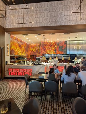 Kitchen at Caesar's Palace - Gordon Ramsay Hell's Kitchen in Las Vegas