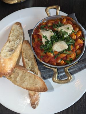 White bean in Purgatory at Caesar's Palace - Gordon Ramsay Hell's Kitchen in Las Vegas