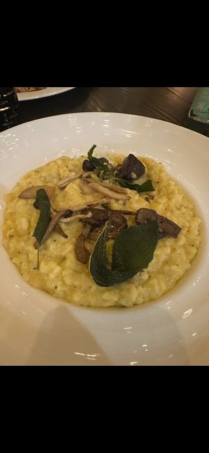 Risotto  at Caesar's Palace - Gordon Ramsay Hell's Kitchen in Las Vegas