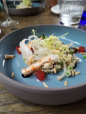 Quinoa met vegan squid en venkel.. at 1910  in Eindhoven