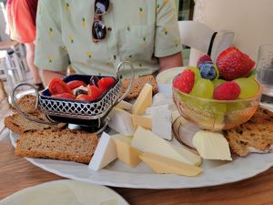  at Bizou Cafe in Corfu