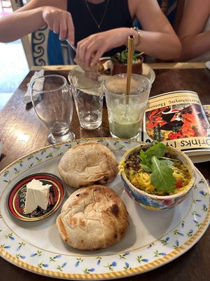   at Bizou Cafe in Corfu