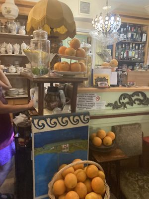   at Bizou Cafe in Corfu