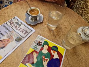  at Bizou Cafe in Corfu