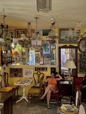   at Bizou Cafe in Corfu