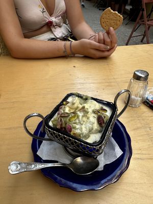   at Bizou Cafe in Corfu