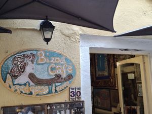  at Bizou Cafe in Corfu