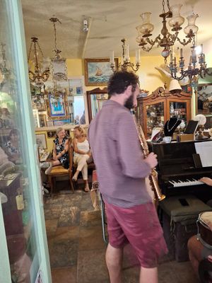  at Bizou Cafe in Corfu