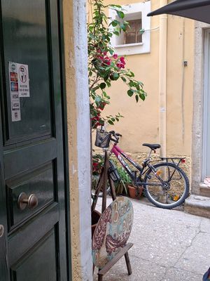  at Bizou Cafe in Corfu