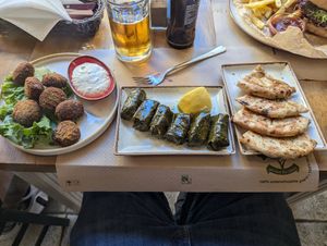  at Bizou Cafe in Corfu