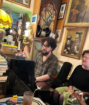   at Bizou Cafe in Corfu