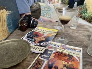 Espresso Martini  at Bizou Cafe in Corfu