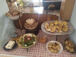 Brunch at Bizou Cafe in Corfu