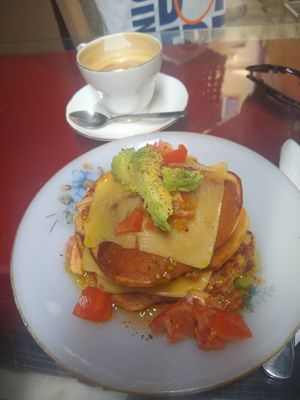 Special Savoury Pancakes 🥰🥰🥰 at Bizou Cafe in Corfu
