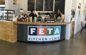 Welcome... at Feta Kitchen in Bloomington