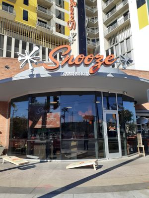 Store front at Snooze in Phoenix