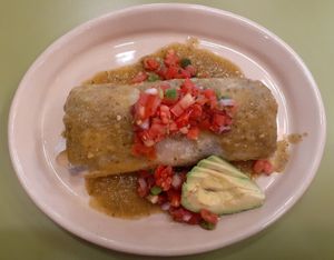 Scramble burrito at Snooze in Phoenix