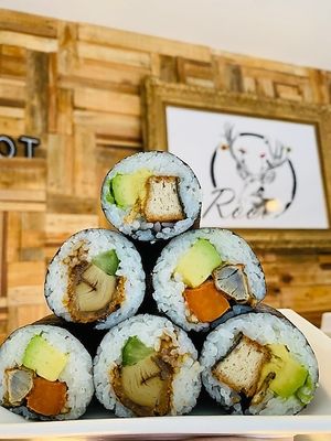 Vegan Sushi, best sushis  at Root Vegetarian in Cairns