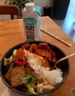 Really nice flavours at Root Vegetarian in Cairns